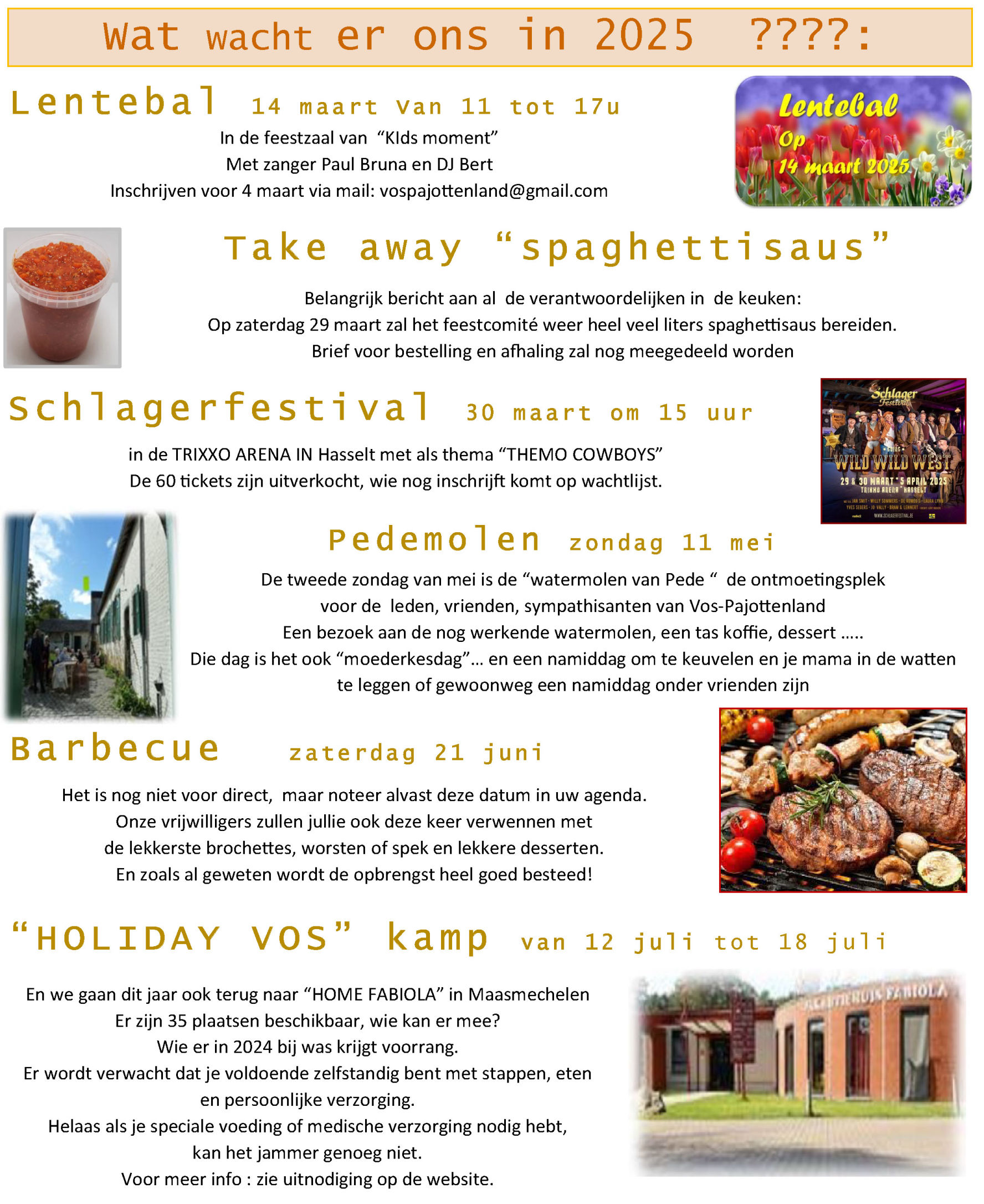 belangrijke data